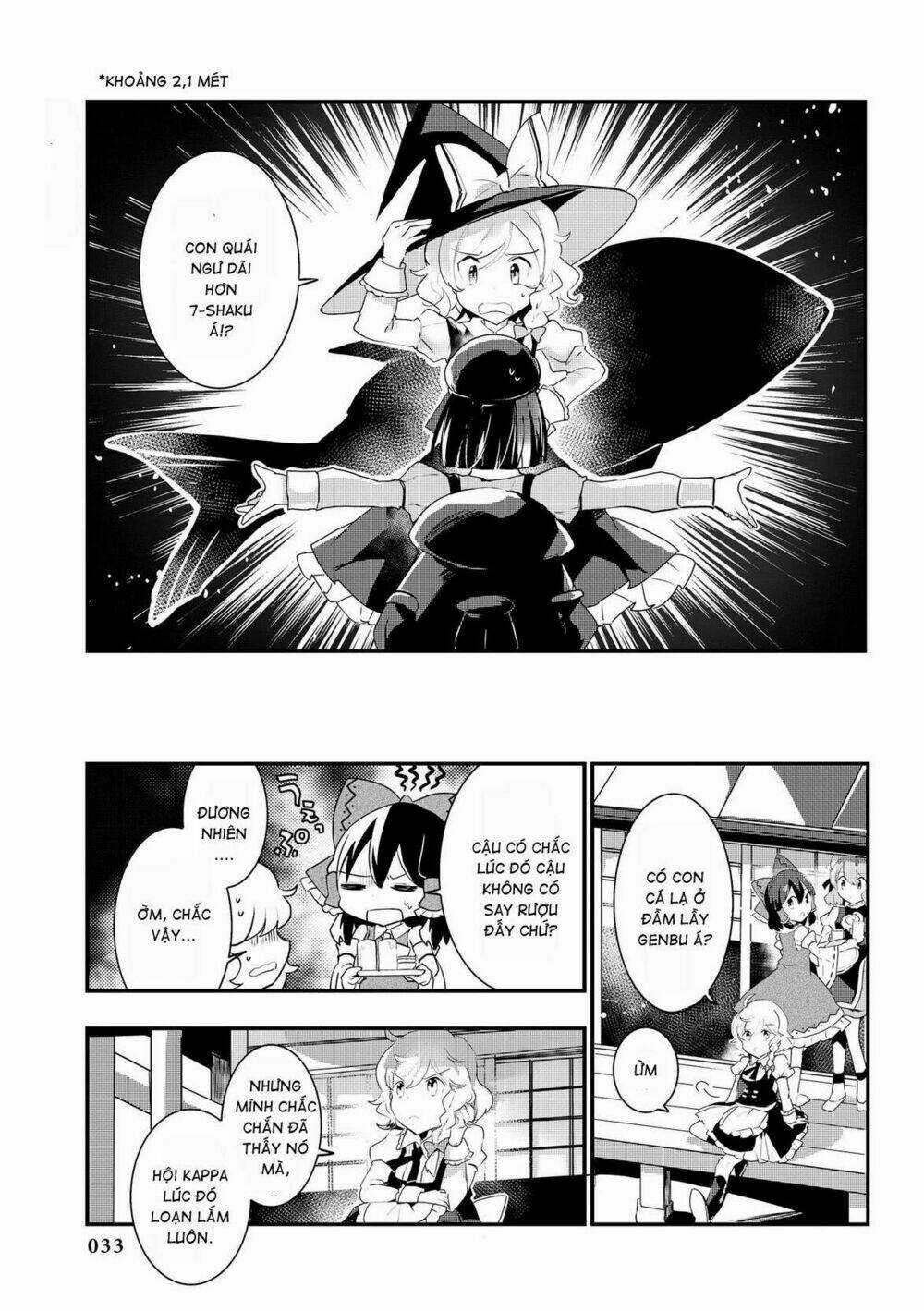 Touhou Ibarakasen - Wild And Horned Hermit Chapter 22 trang 4
