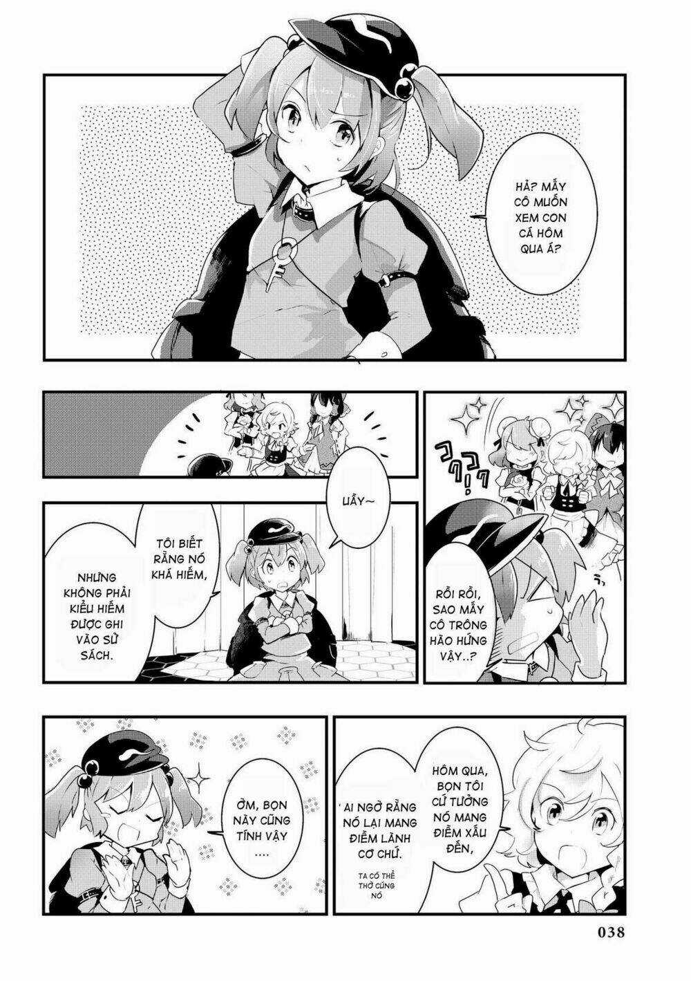 Touhou Ibarakasen - Wild And Horned Hermit Chapter 22 trang 9