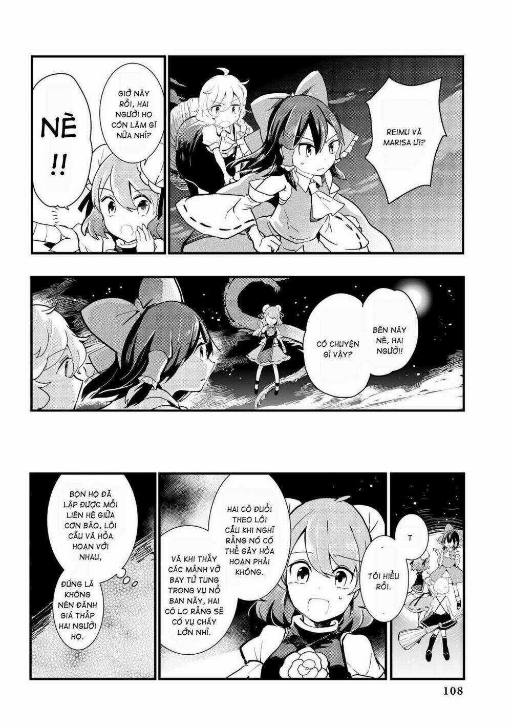 Touhou Ibarakasen - Wild And Horned Hermit Chapter 24 trang 27