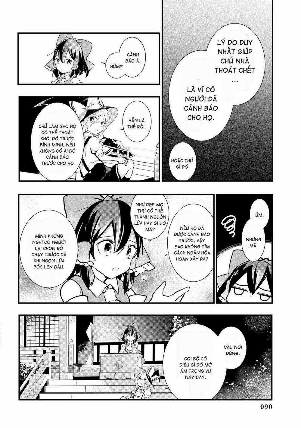 Touhou Ibarakasen - Wild And Horned Hermit Chapter 24 trang 9