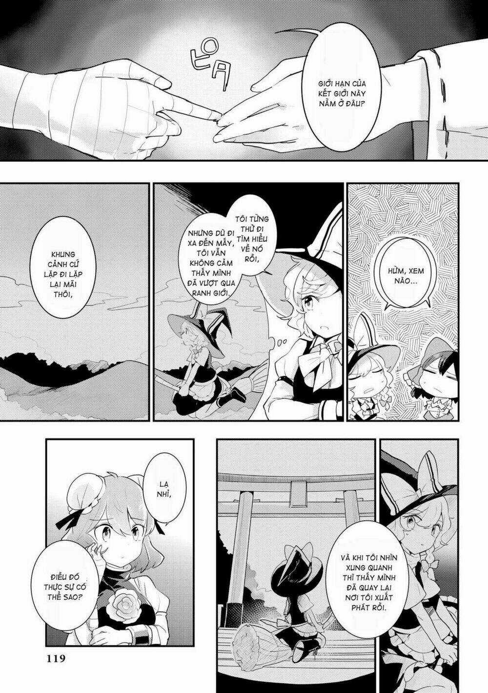 Touhou Ibarakasen - Wild And Horned Hermit Chapter 25 trang 5