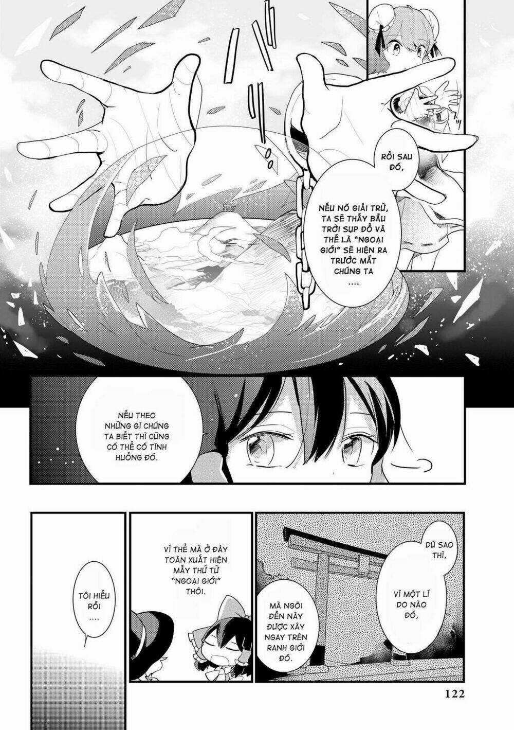 Touhou Ibarakasen - Wild And Horned Hermit Chapter 25 trang 8