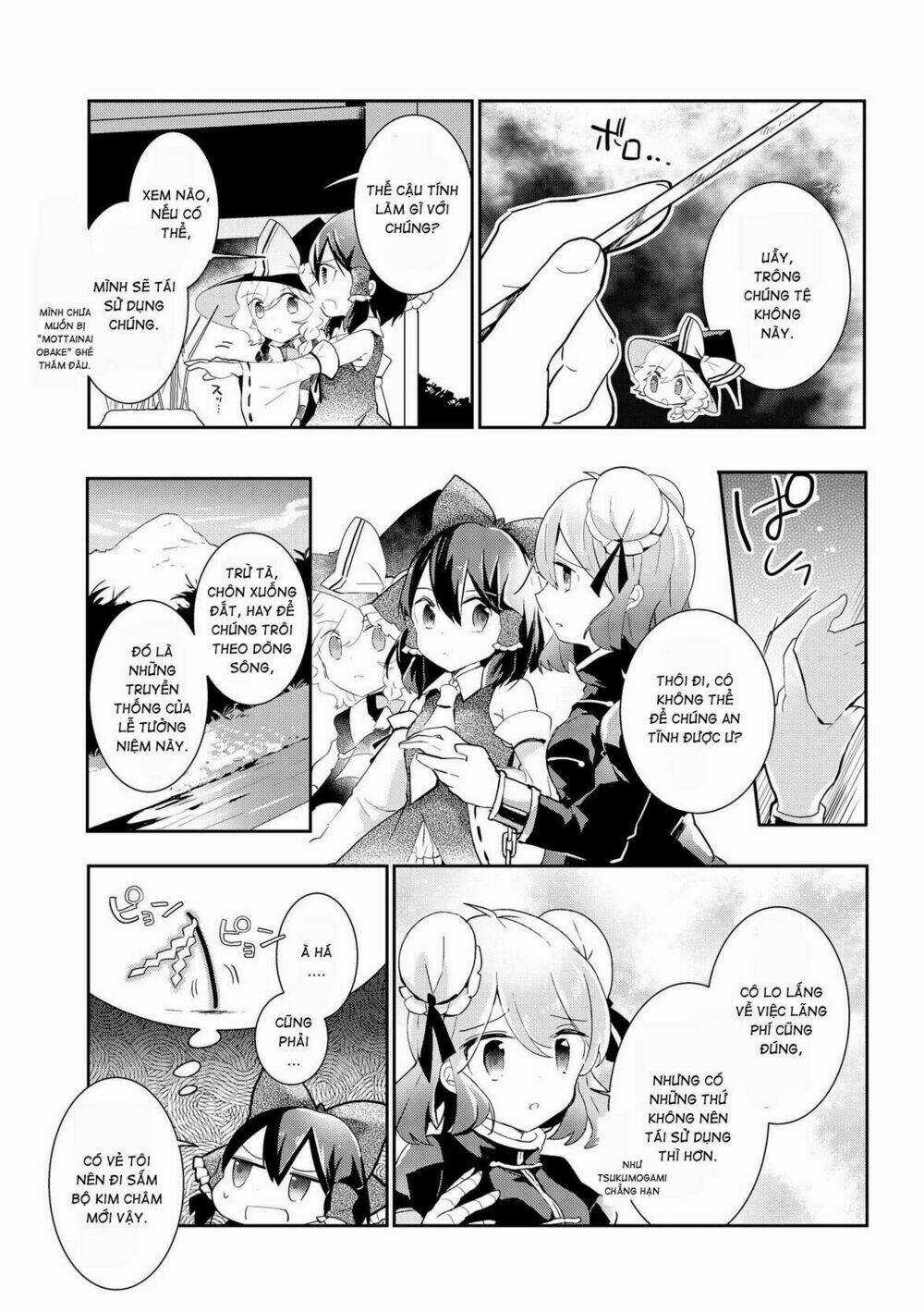 Touhou Ibarakasen - Wild And Horned Hermit Chapter 27 trang 12