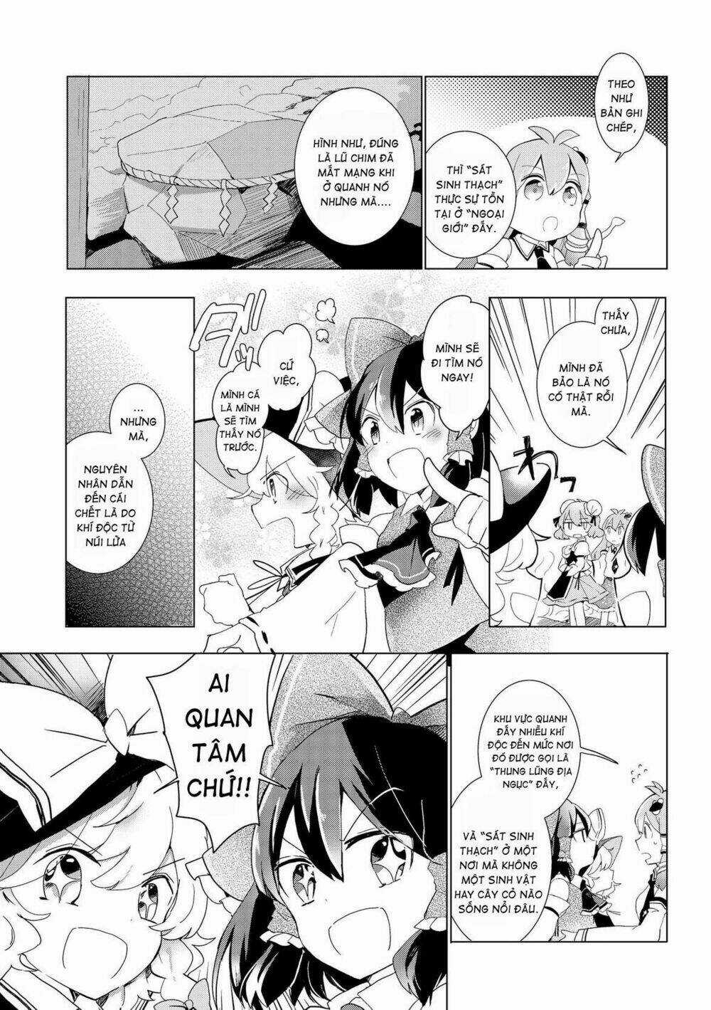 Touhou Ibarakasen - Wild And Horned Hermit Chapter 28 trang 10