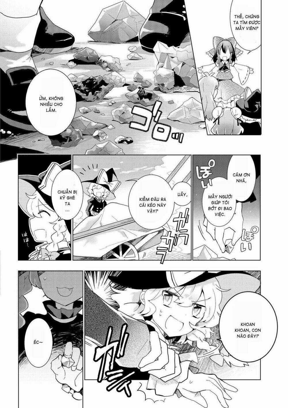 Touhou Ibarakasen - Wild And Horned Hermit Chapter 28 trang 17