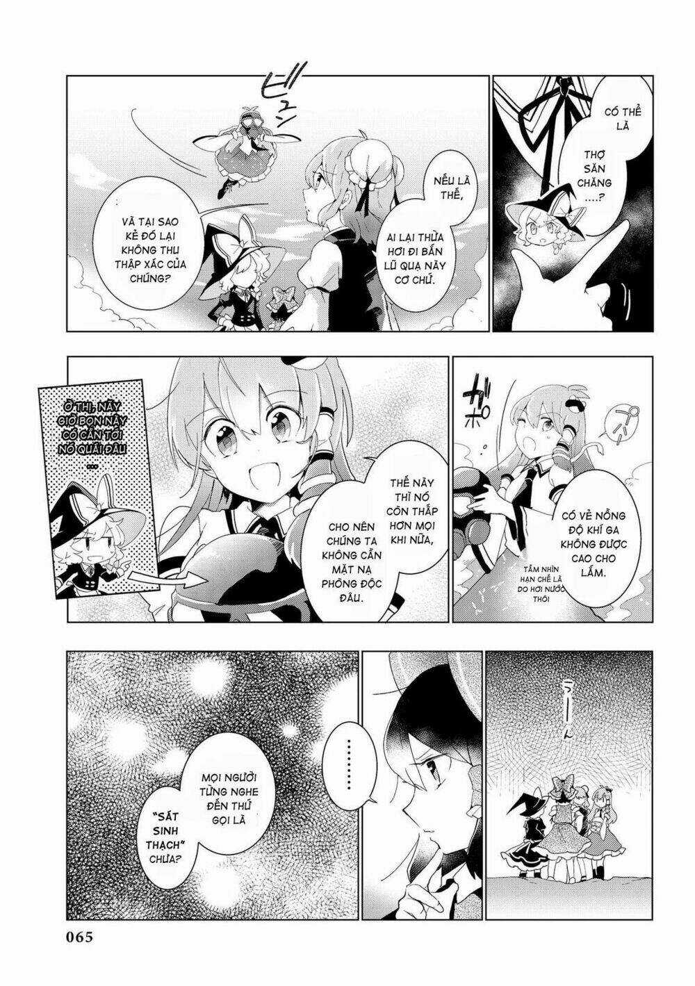 Touhou Ibarakasen - Wild And Horned Hermit Chapter 28 trang 8