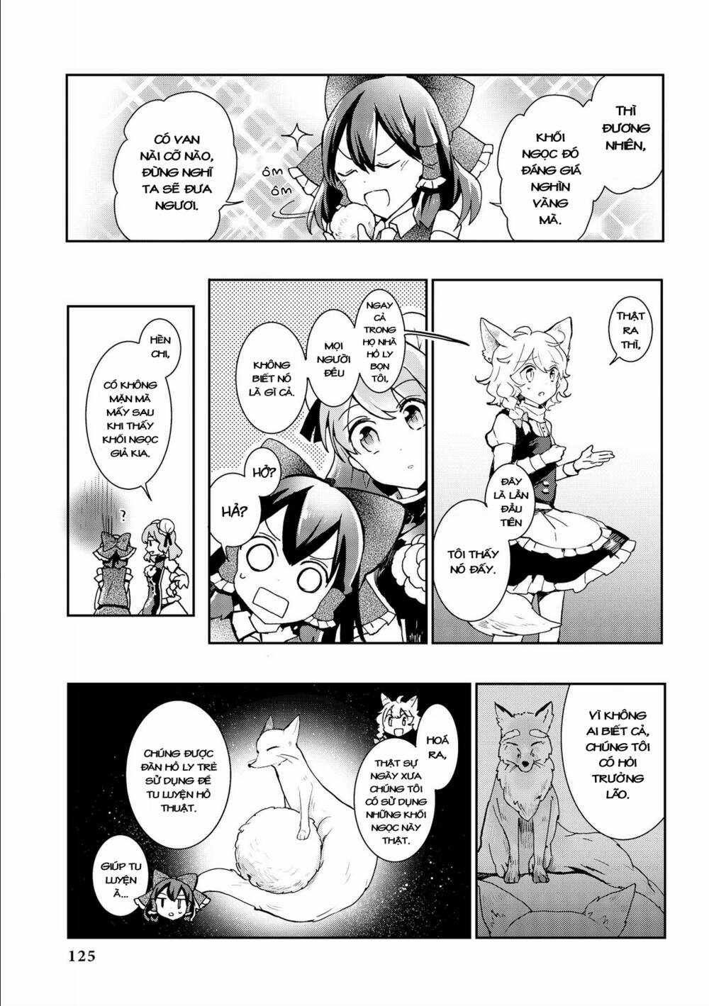Touhou Ibarakasen - Wild And Horned Hermit Chapter 30 trang 12