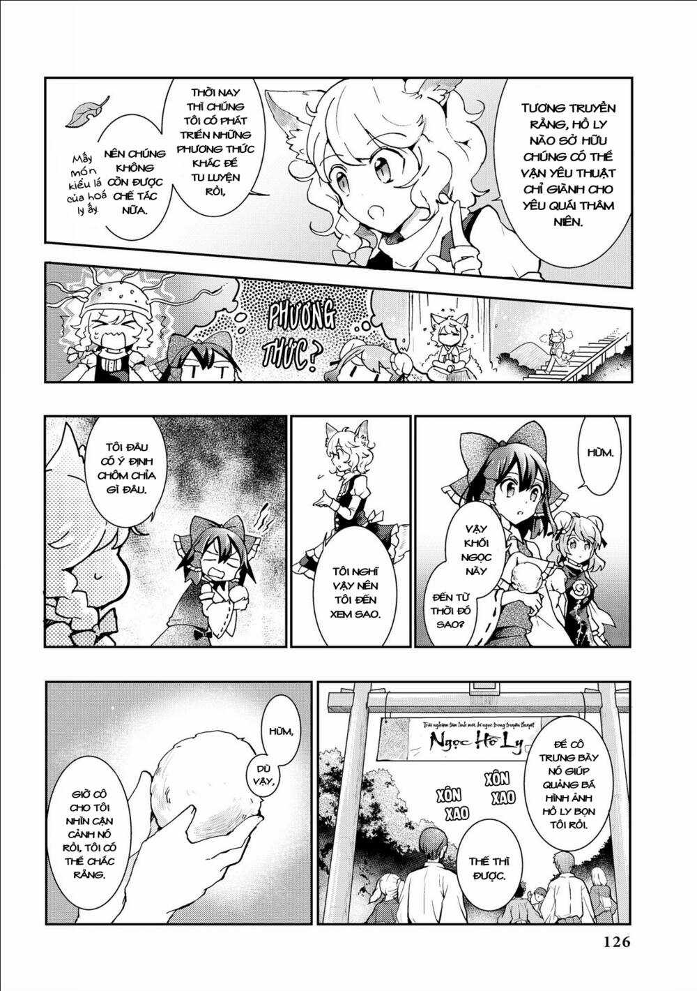 Touhou Ibarakasen - Wild And Horned Hermit Chapter 30 trang 13