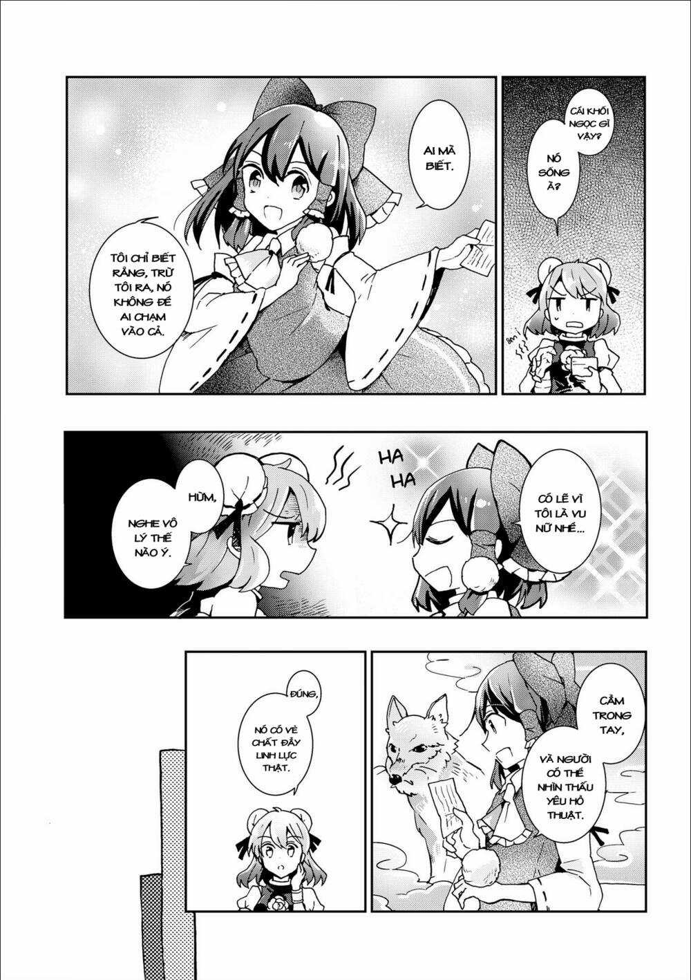 Touhou Ibarakasen - Wild And Horned Hermit Chapter 30 trang 8