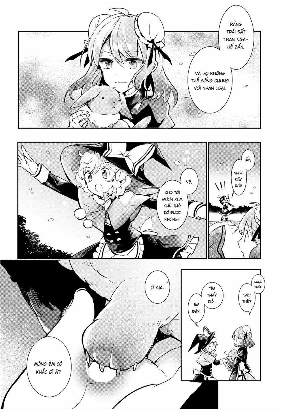 Touhou Ibarakasen - Wild And Horned Hermit Chapter 31 trang 12