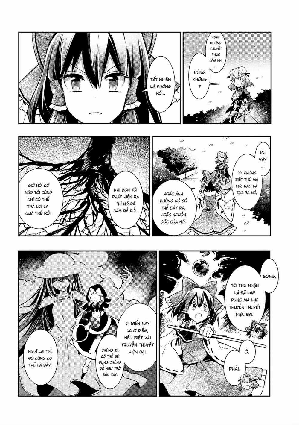 Touhou Ibarakasen - Wild And Horned Hermit Chapter 31 trang 8