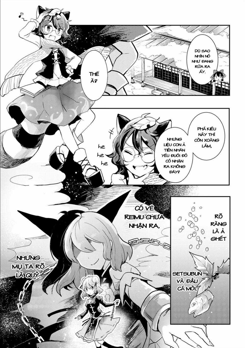 Touhou Ibarakasen - Wild And Horned Hermit Chapter 32 trang 12