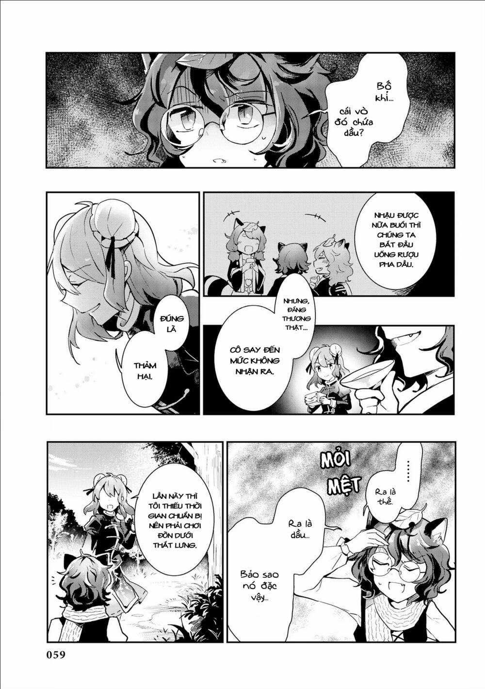 Touhou Ibarakasen - Wild And Horned Hermit Chapter 32 trang 28