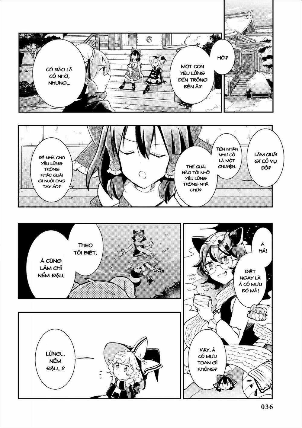 Touhou Ibarakasen - Wild And Horned Hermit Chapter 32 trang 5