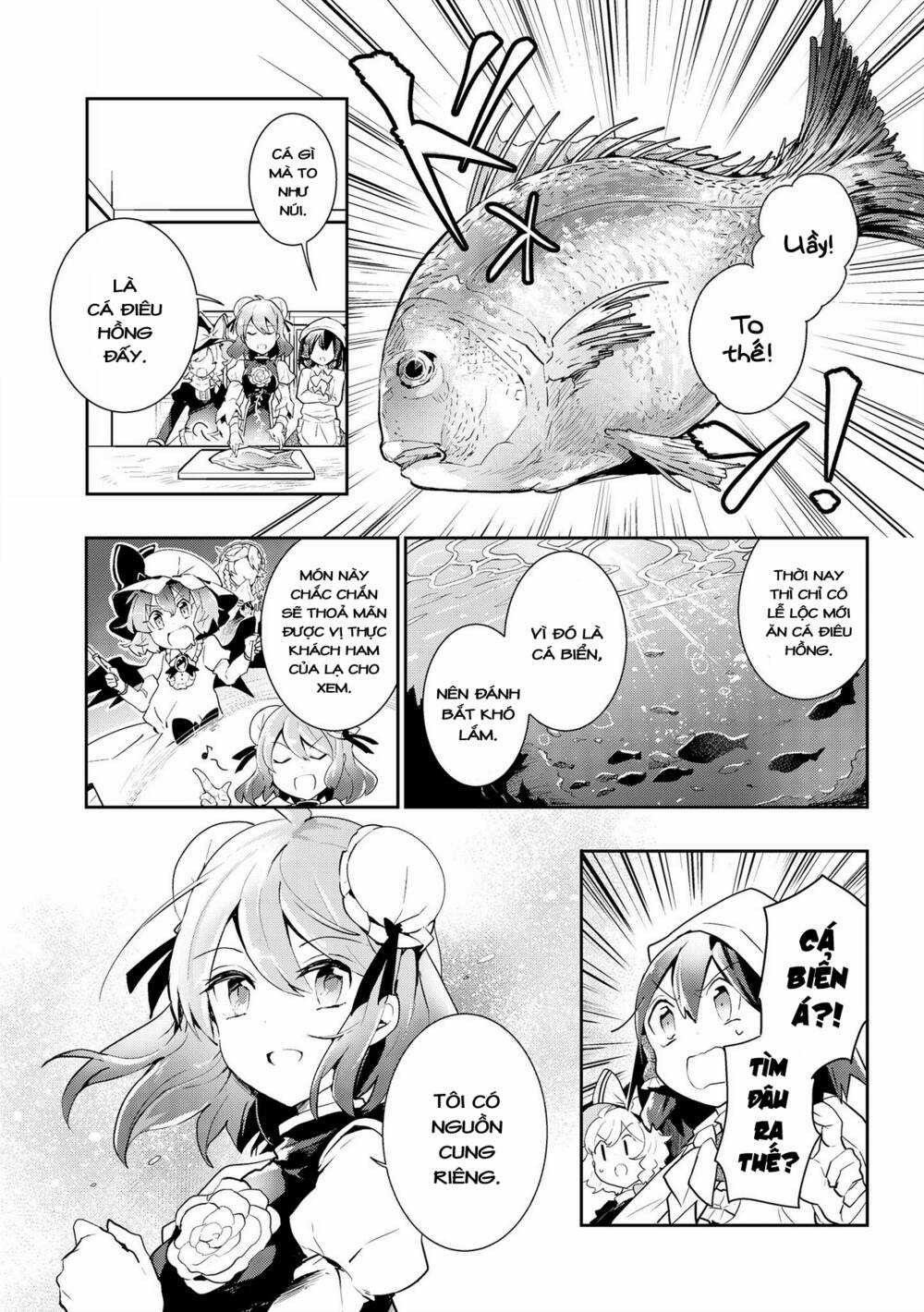 Touhou Ibarakasen - Wild And Horned Hermit Chapter 33 trang 12