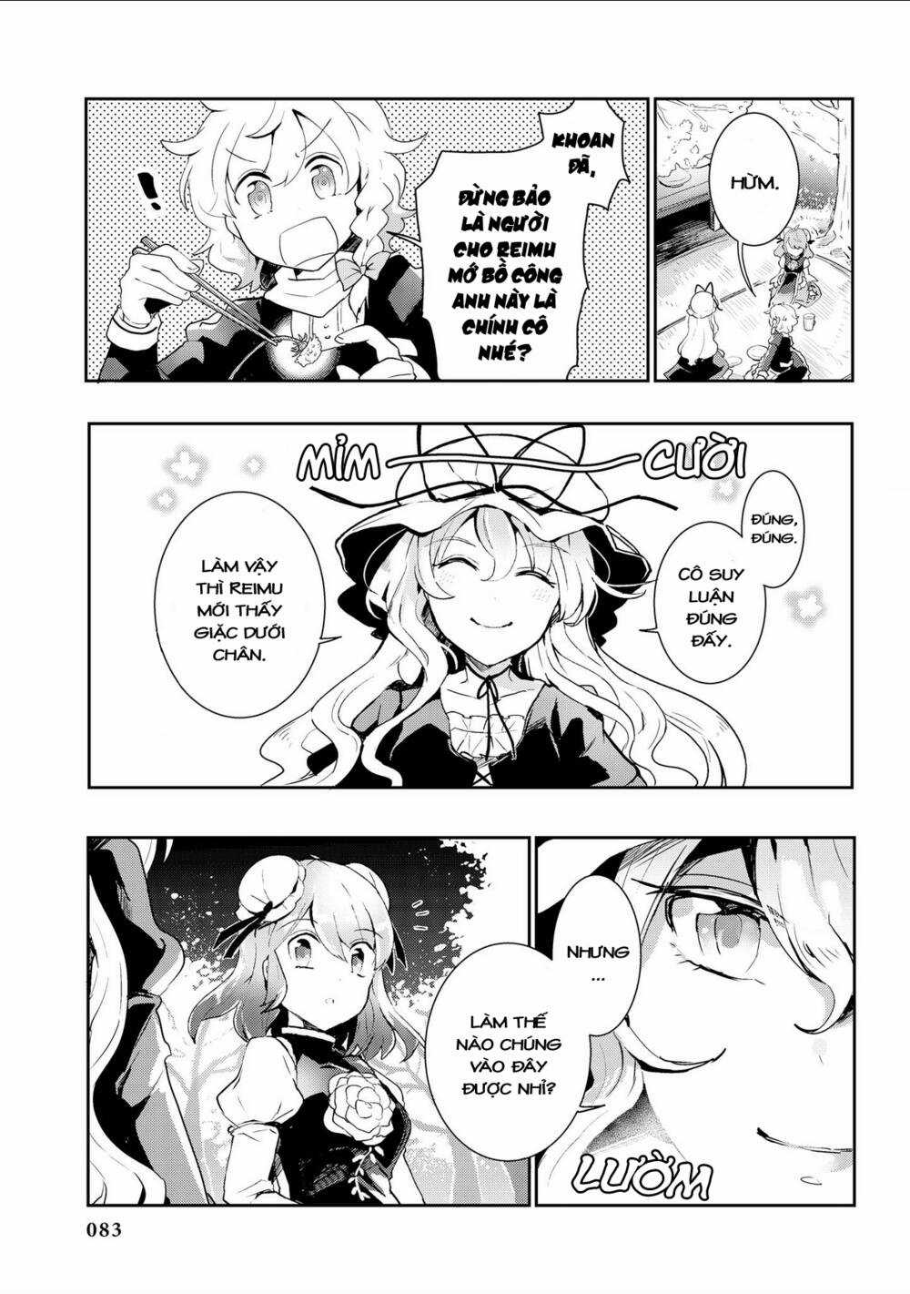 Touhou Ibarakasen - Wild And Horned Hermit Chapter 33 trang 22
