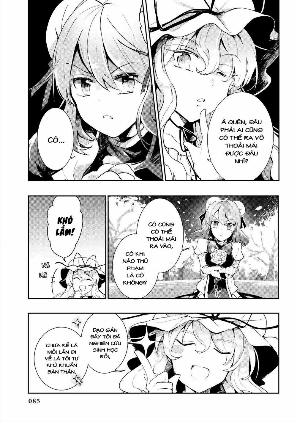 Touhou Ibarakasen - Wild And Horned Hermit Chapter 33 trang 24