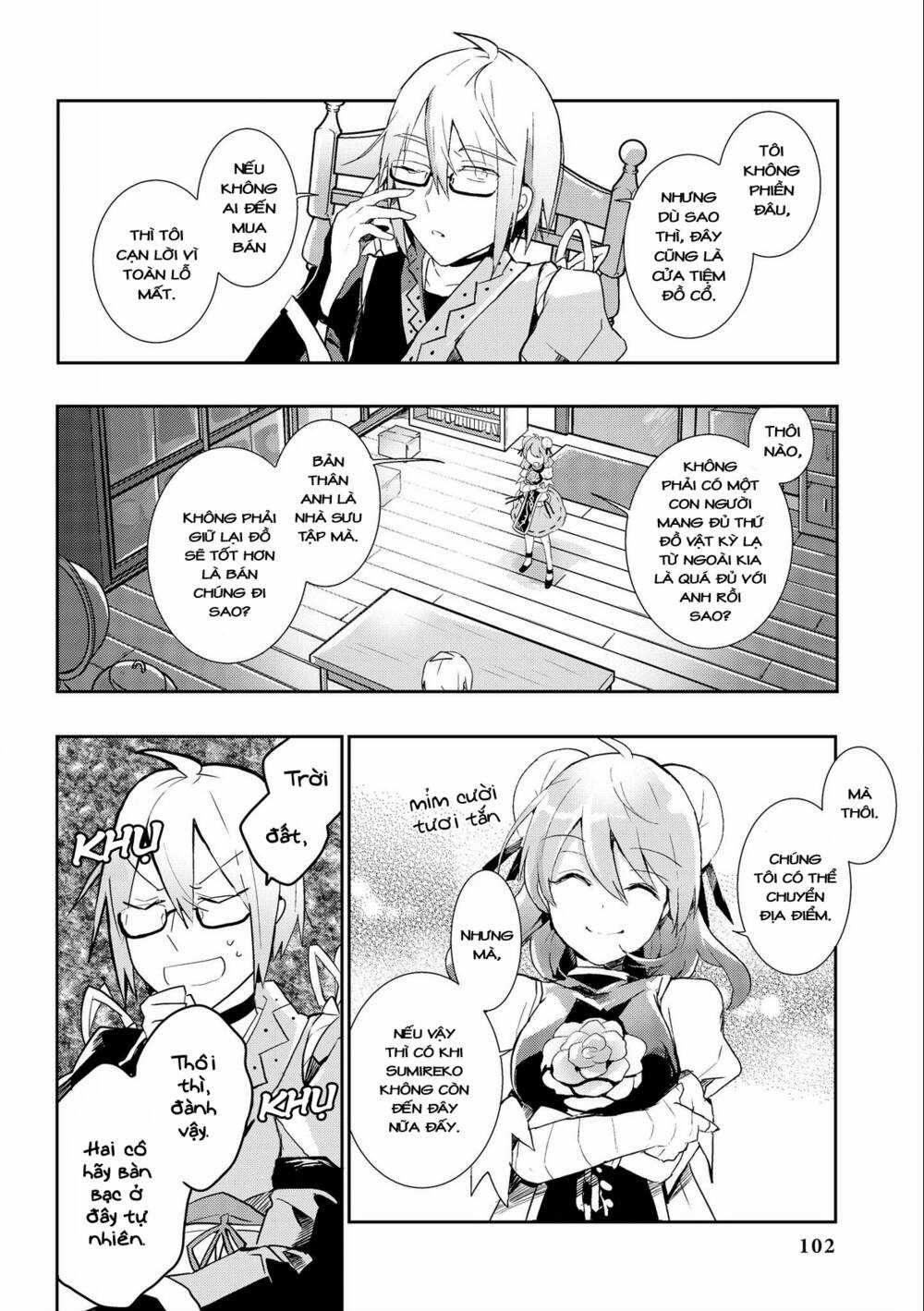 Touhou Ibarakasen - Wild And Horned Hermit Chapter 34 trang 13