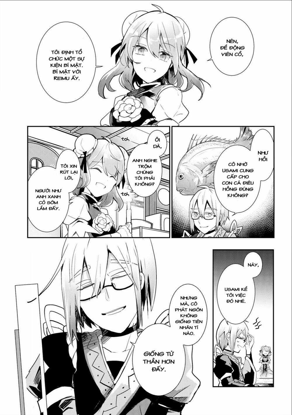 Touhou Ibarakasen - Wild And Horned Hermit Chapter 34 trang 16
