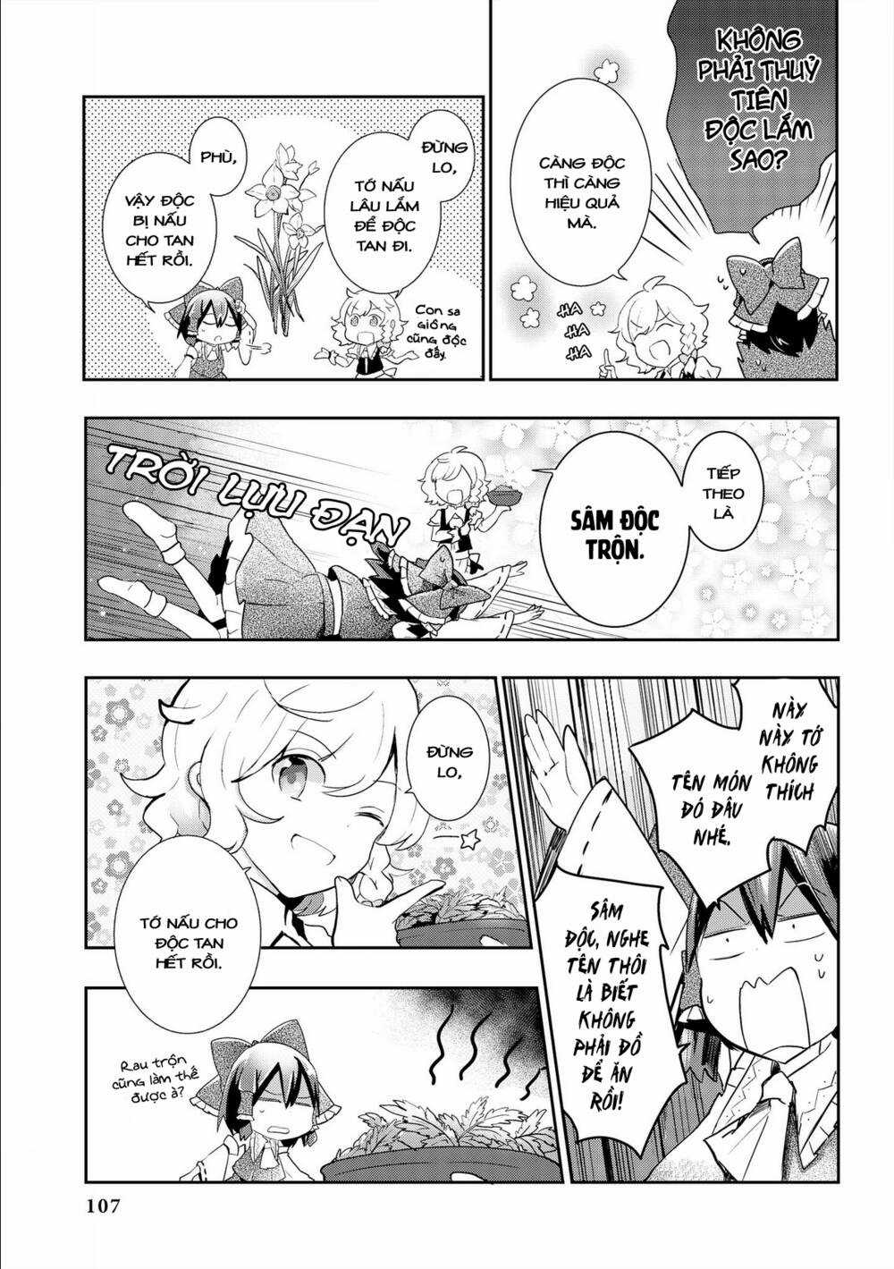 Touhou Ibarakasen - Wild And Horned Hermit Chapter 34 trang 18
