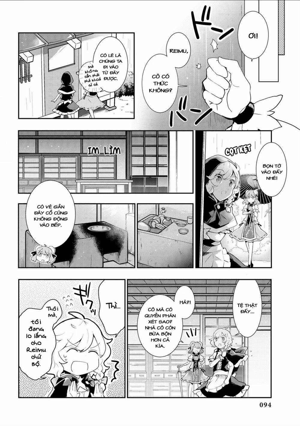 Touhou Ibarakasen - Wild And Horned Hermit Chapter 34 trang 5