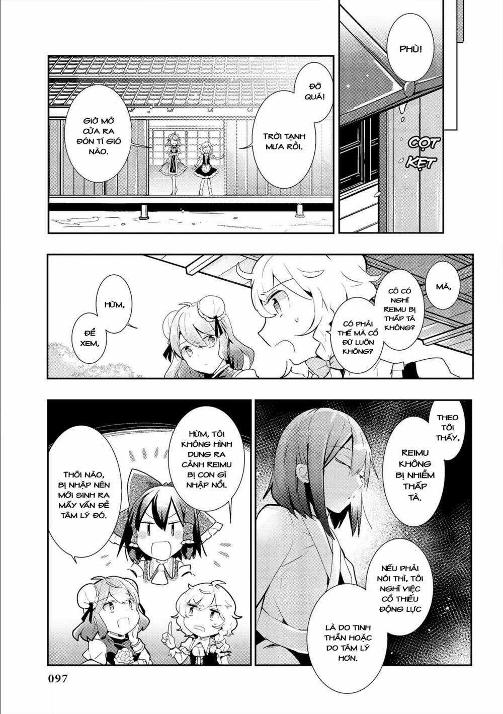 Touhou Ibarakasen - Wild And Horned Hermit Chapter 34 trang 8