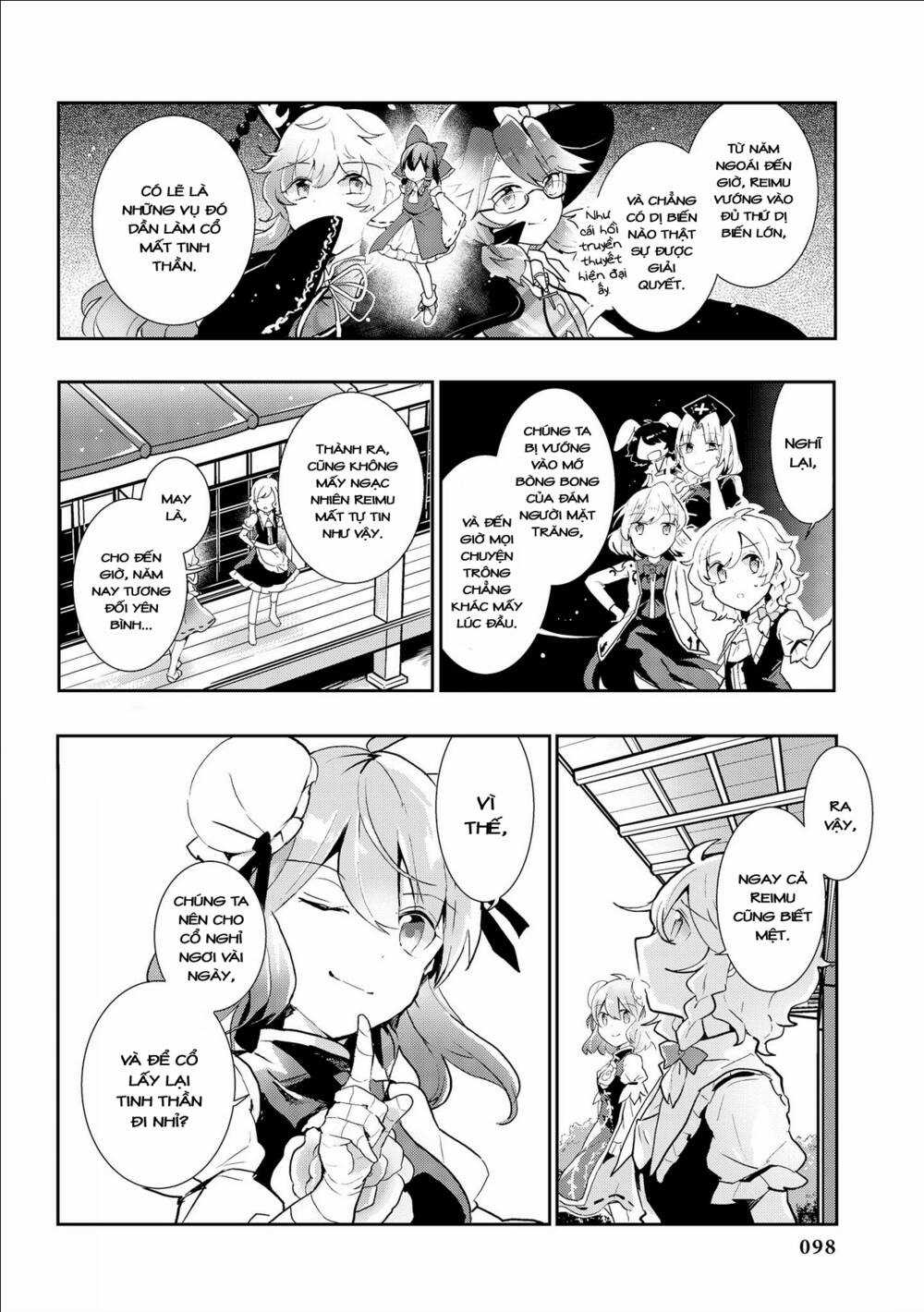 Touhou Ibarakasen - Wild And Horned Hermit Chapter 34 trang 9