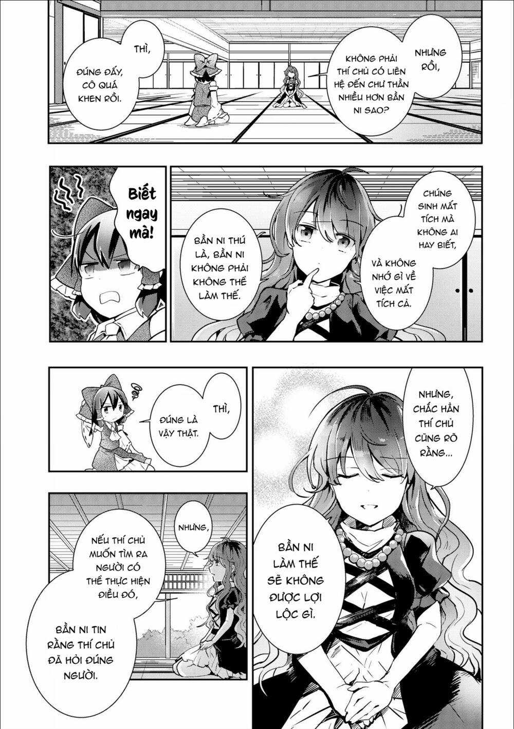 Touhou Ibarakasen - Wild And Horned Hermit Chapter 35 trang 10