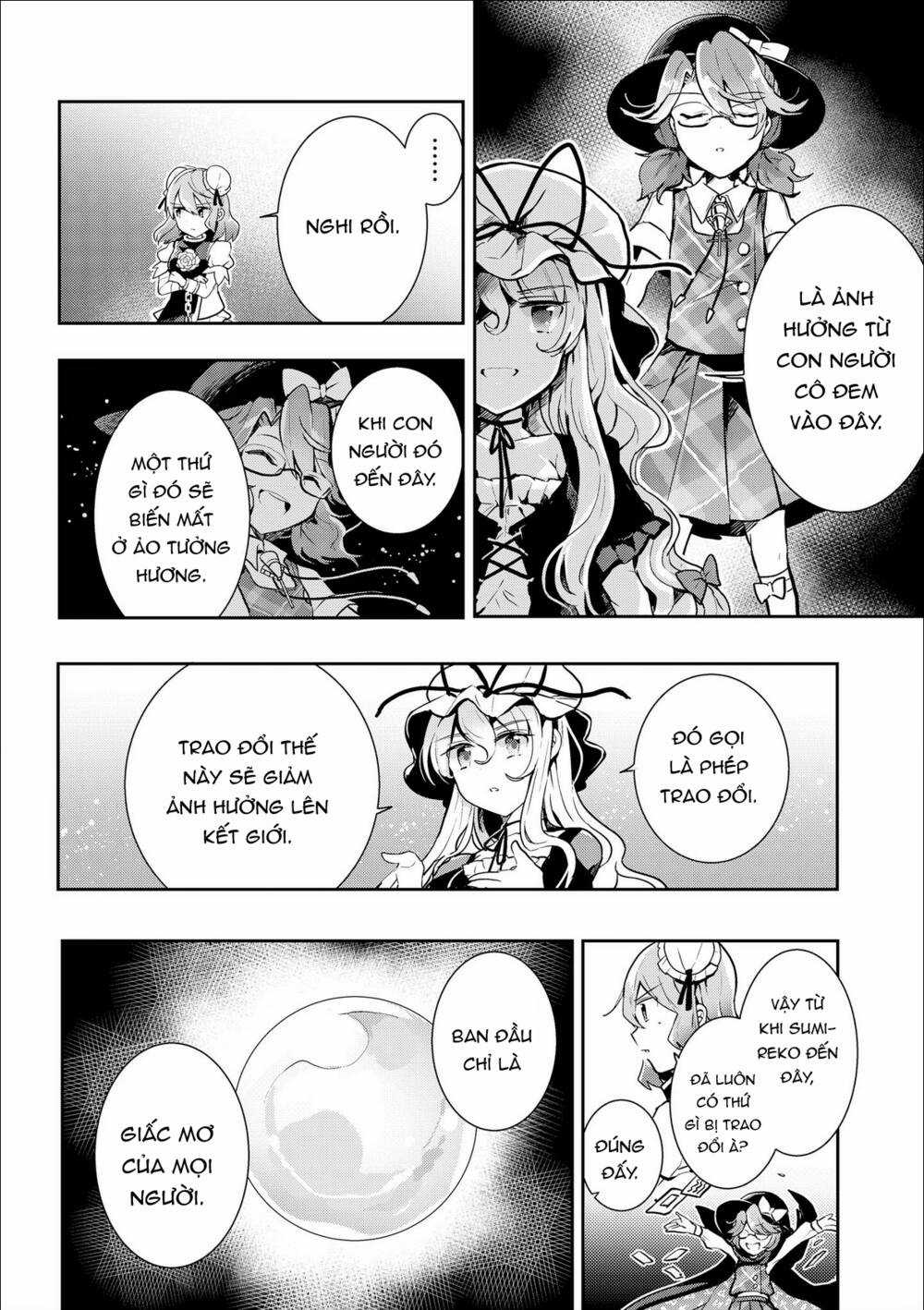 Touhou Ibarakasen - Wild And Horned Hermit Chapter 35 trang 17