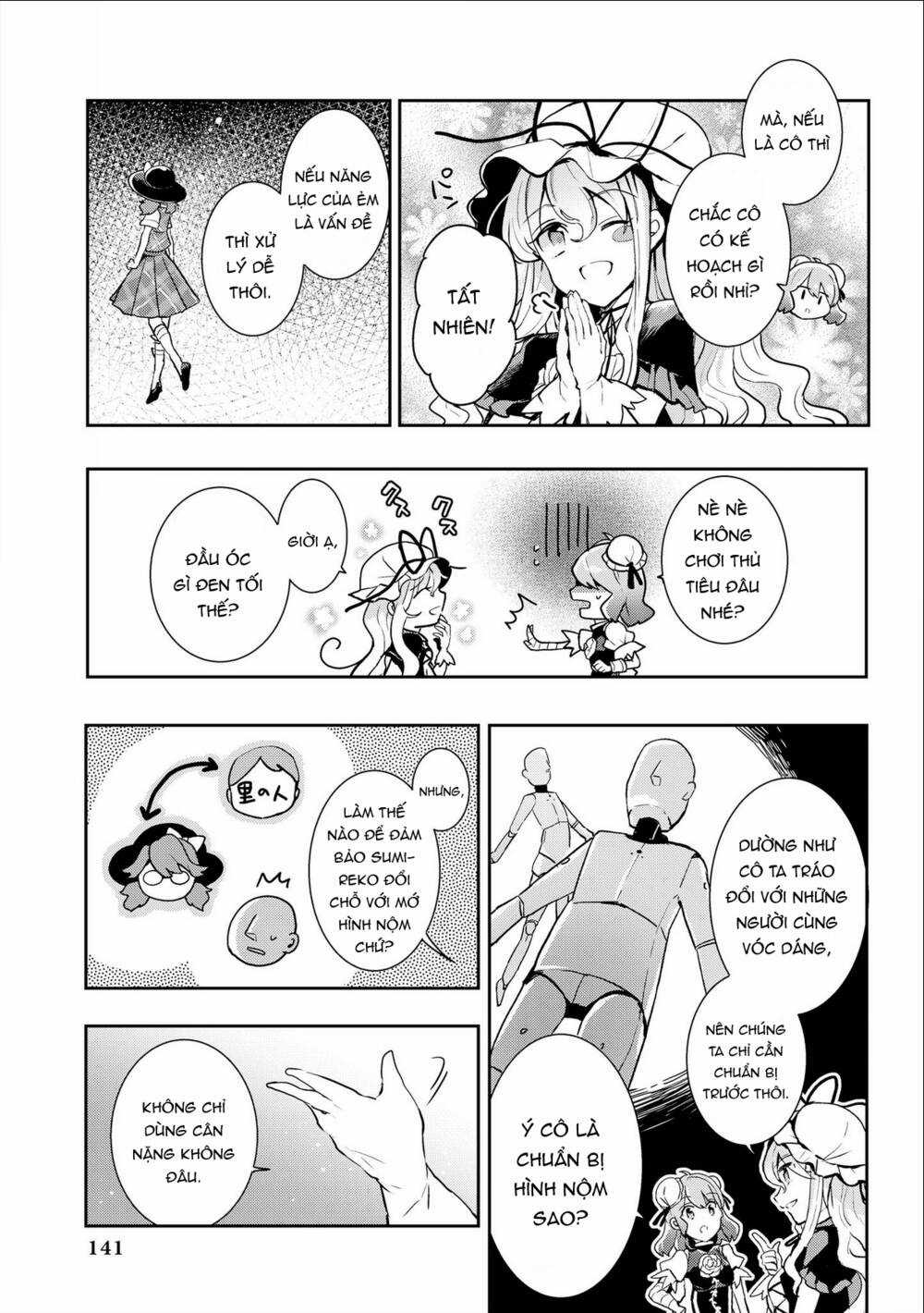 Touhou Ibarakasen - Wild And Horned Hermit Chapter 35 trang 22