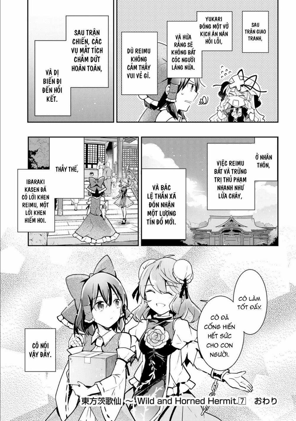 Touhou Ibarakasen - Wild And Horned Hermit Chapter 35 trang 28