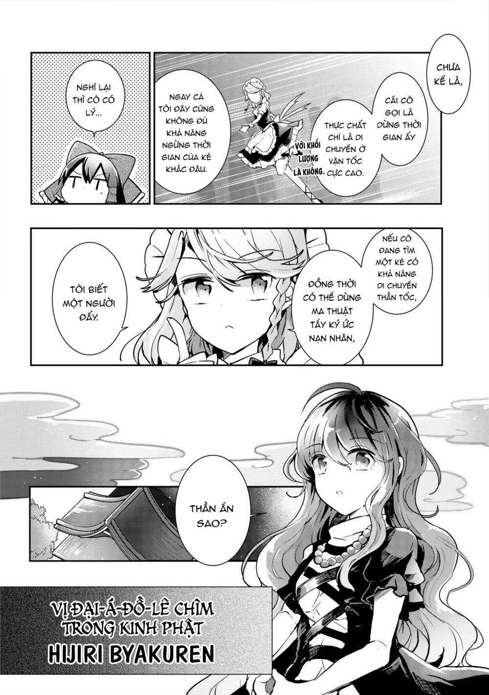 Touhou Ibarakasen - Wild And Horned Hermit Chapter 35 trang 9