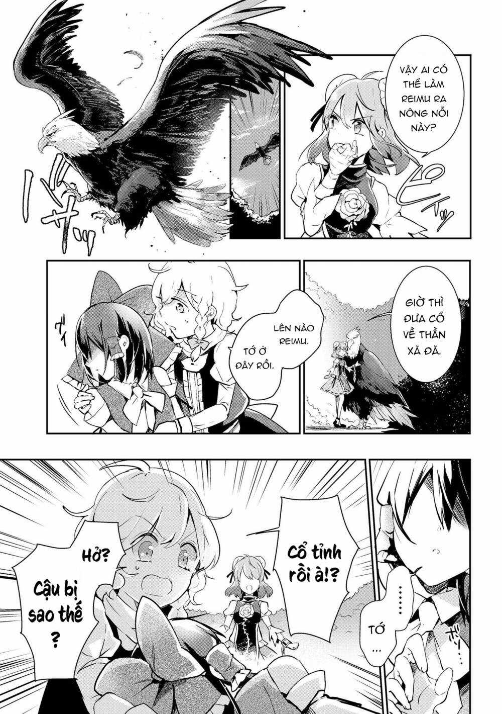 Touhou Ibarakasen - Wild And Horned Hermit Chapter 36 trang 21