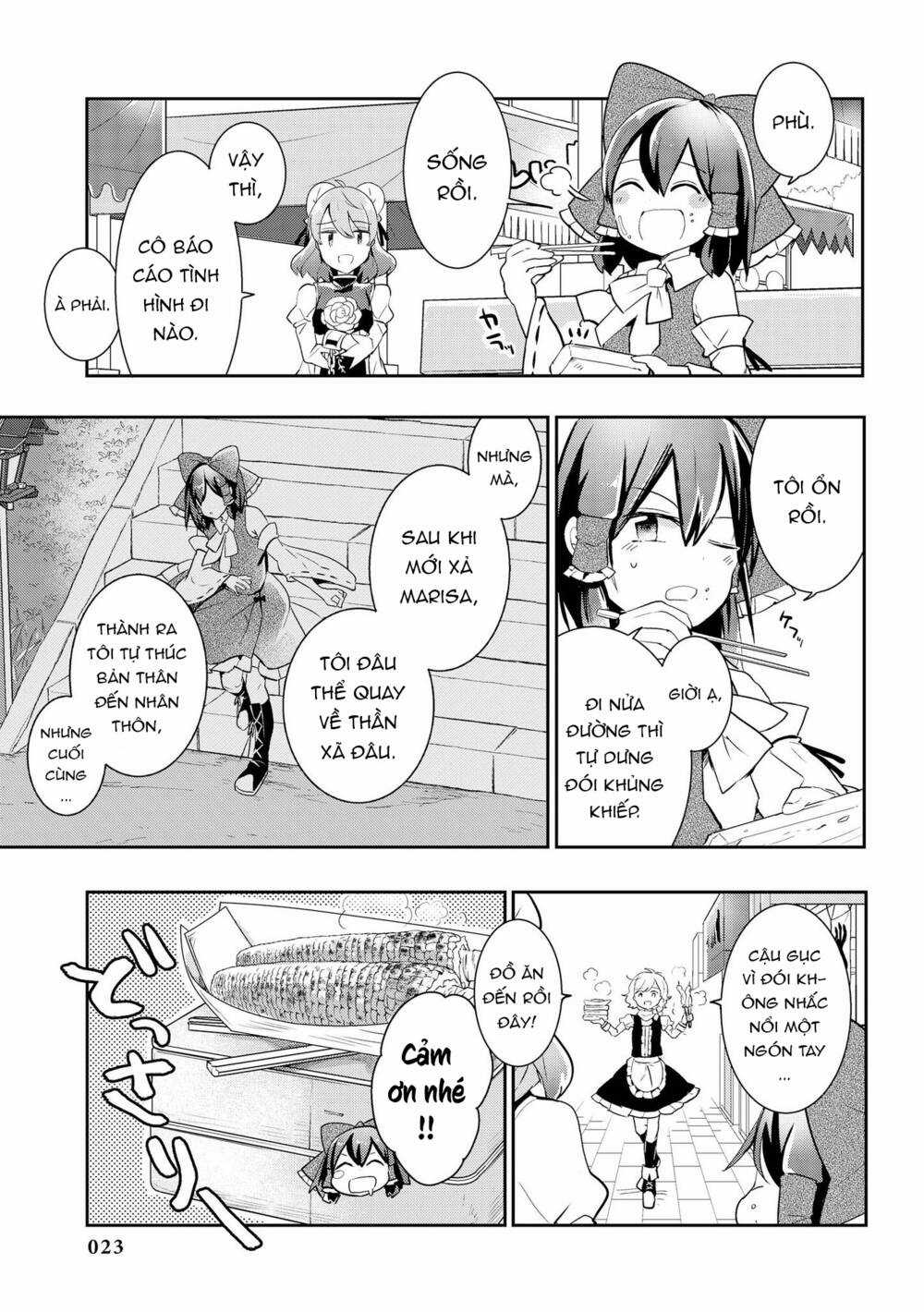 Touhou Ibarakasen - Wild And Horned Hermit Chapter 36 trang 23