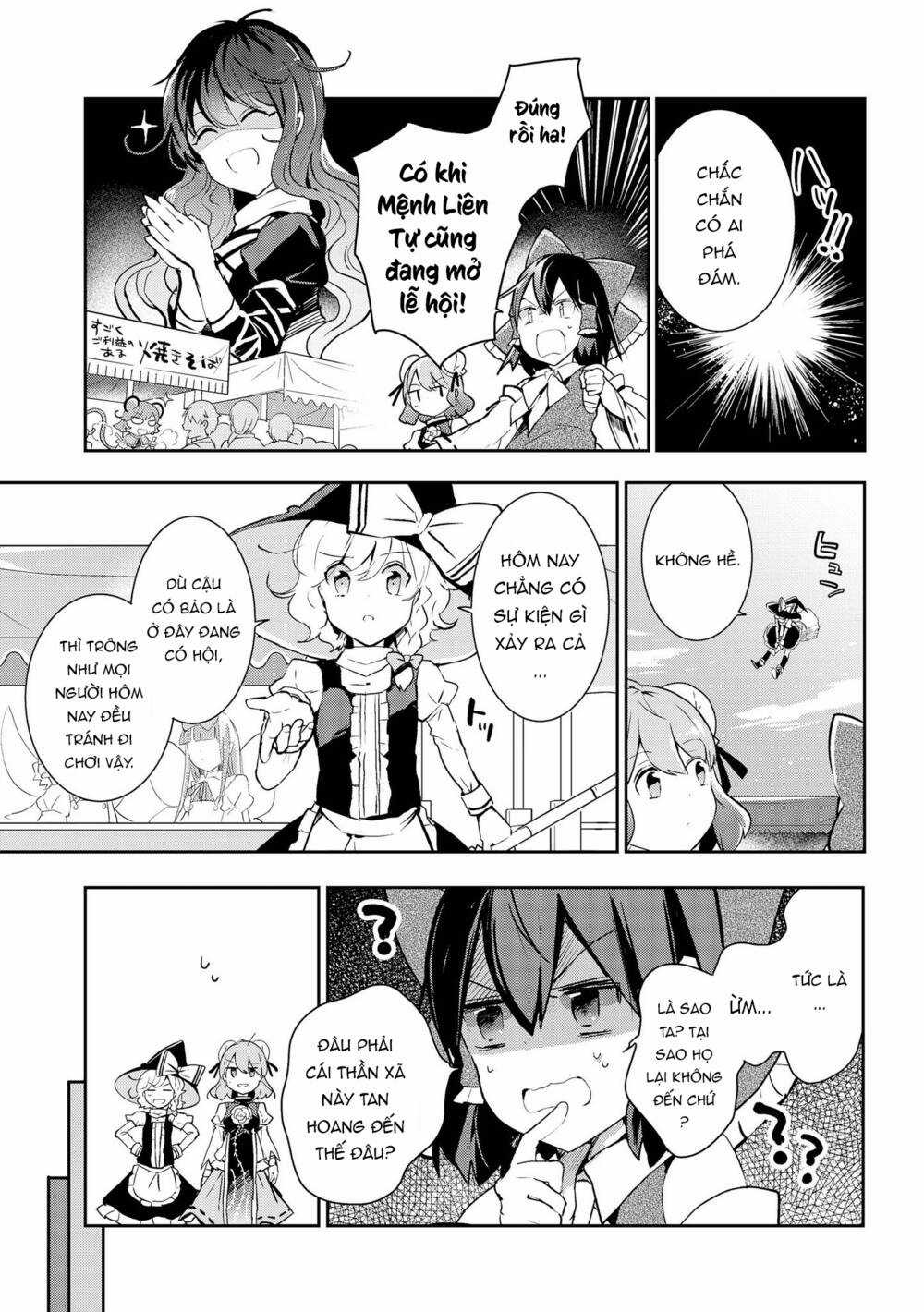 Touhou Ibarakasen - Wild And Horned Hermit Chapter 36 trang 7