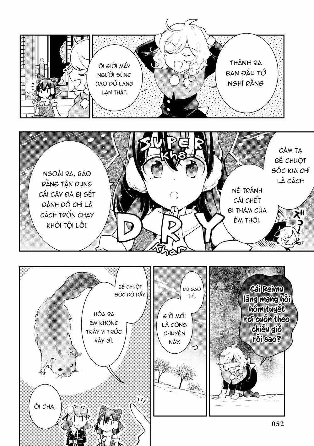 Touhou Ibarakasen - Wild And Horned Hermit Chapter 37 trang 19
