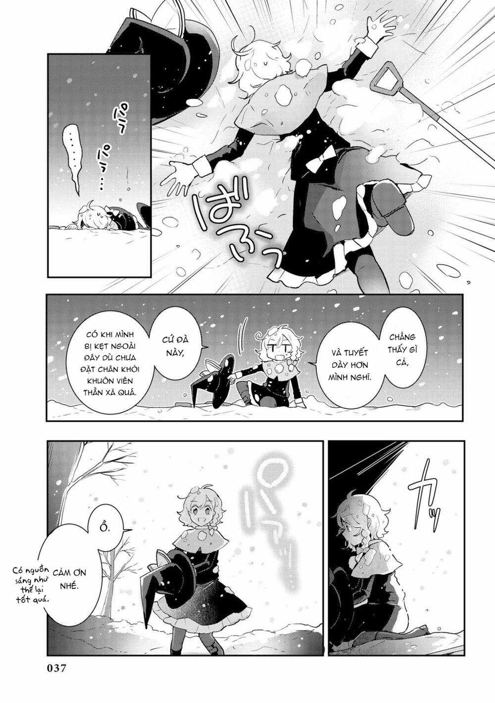 Touhou Ibarakasen - Wild And Horned Hermit Chapter 37 trang 4