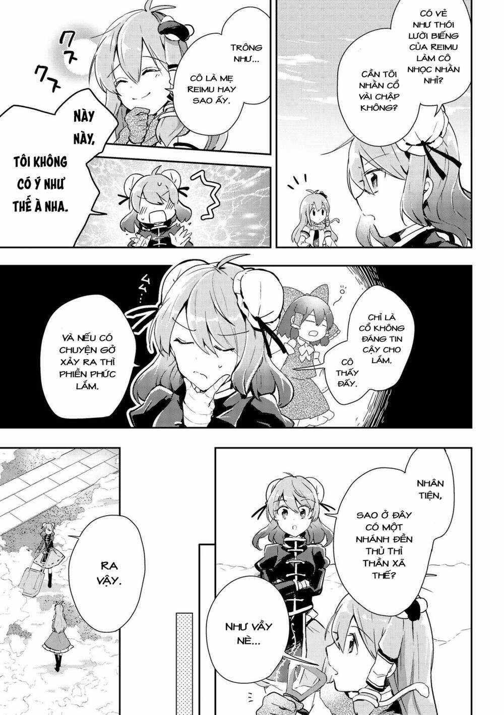 Touhou Ibarakasen - Wild And Horned Hermit Chapter 38 trang 8