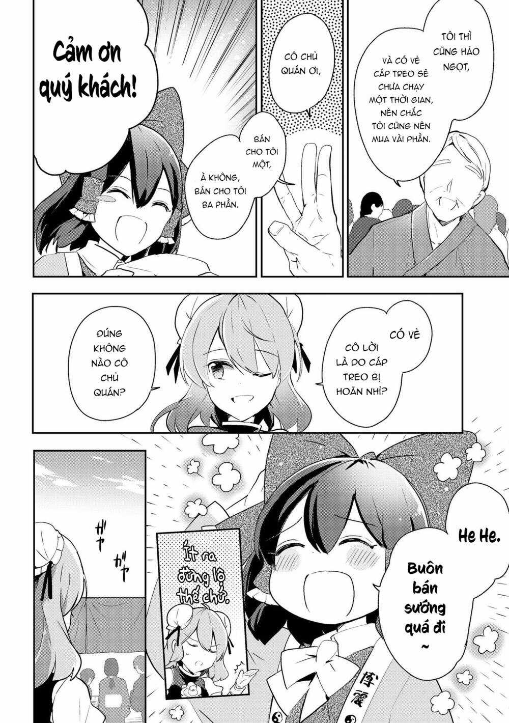 Touhou Ibarakasen - Wild And Horned Hermit Chapter 39 trang 9