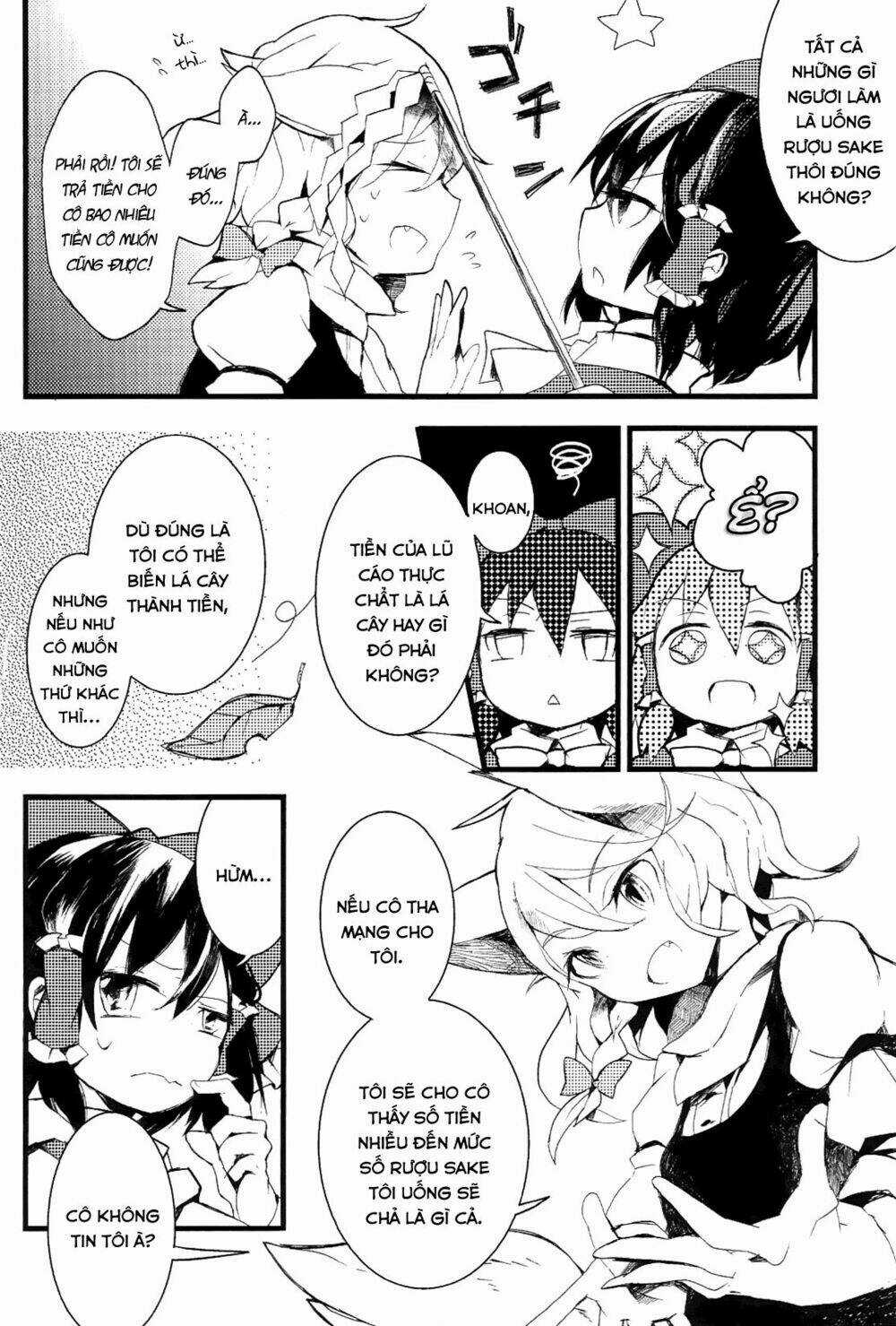 Touhou Ibarakasen - Wild And Horned Hermit Chapter 8 trang 9