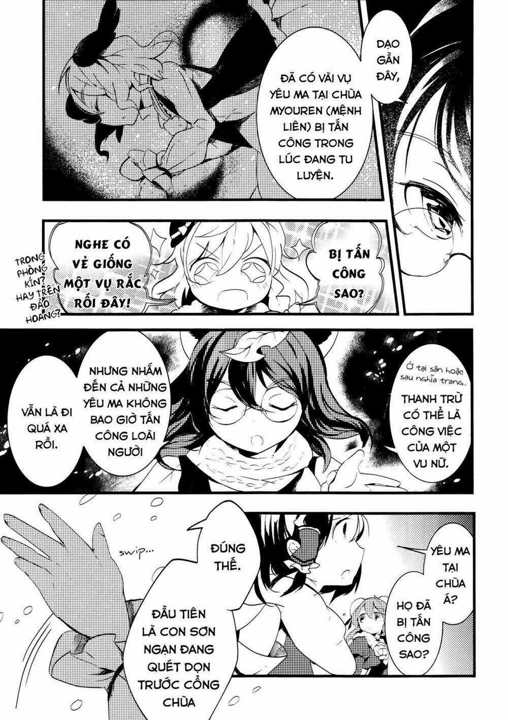 Touhou Ibarakasen - Wild And Horned Hermit Chapter 9 trang 16