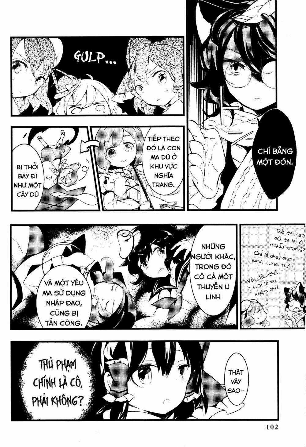 Touhou Ibarakasen - Wild And Horned Hermit Chapter 9 trang 17