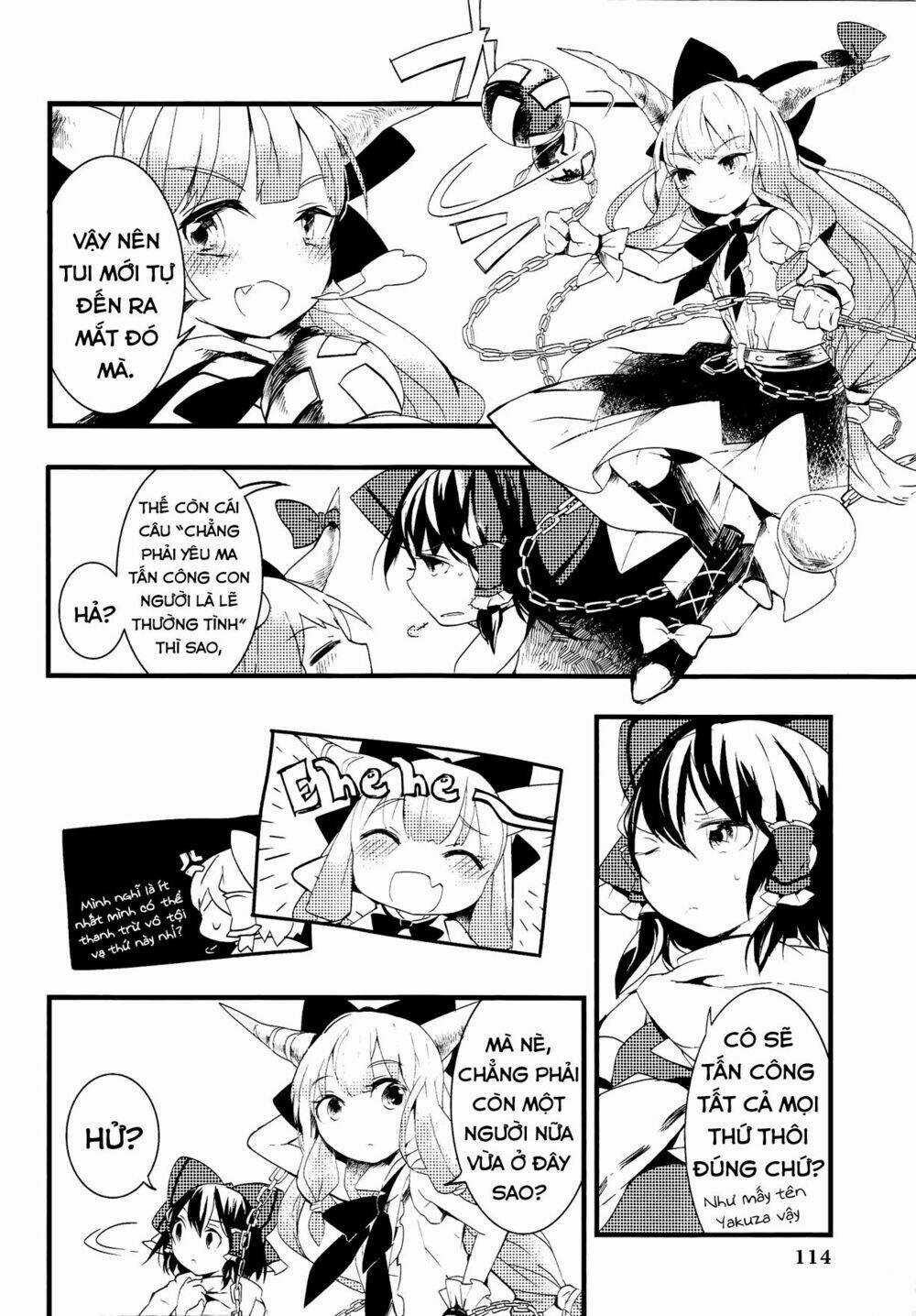 Touhou Ibarakasen - Wild And Horned Hermit Chapter 9 trang 29