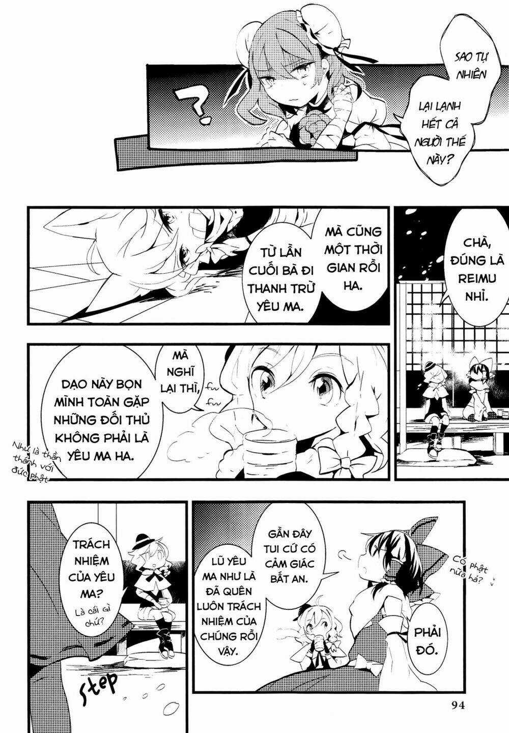 Touhou Ibarakasen - Wild And Horned Hermit Chapter 9 trang 9