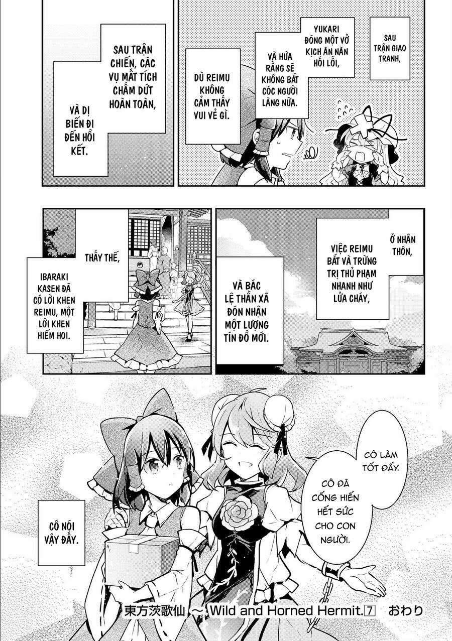 Touhou Ibaraki Kasen Chapter 35 trang 28