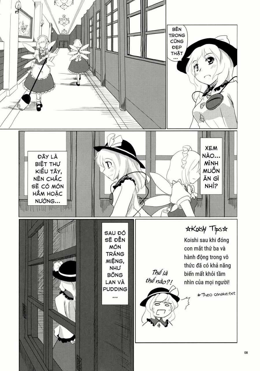 Touhou - Koishi Sành Ăn Chapter 1 trang 5