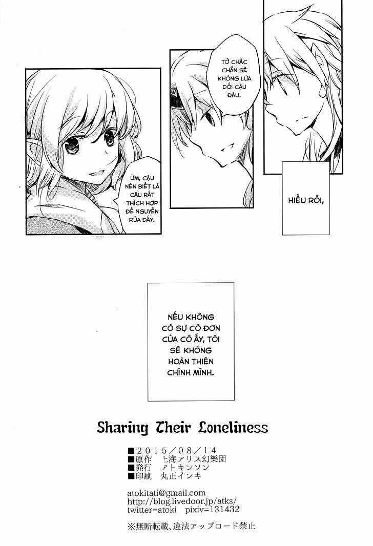 Touhou Project dj - Futarikiri no Kodoku Chapter 1 trang 24