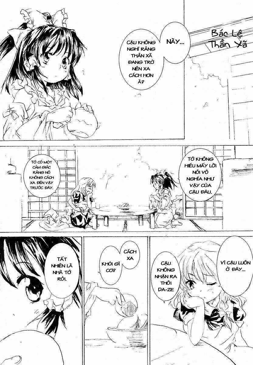 Touhou Sangetsusei~ East And Little Nature Deity Chapter 0 trang 3