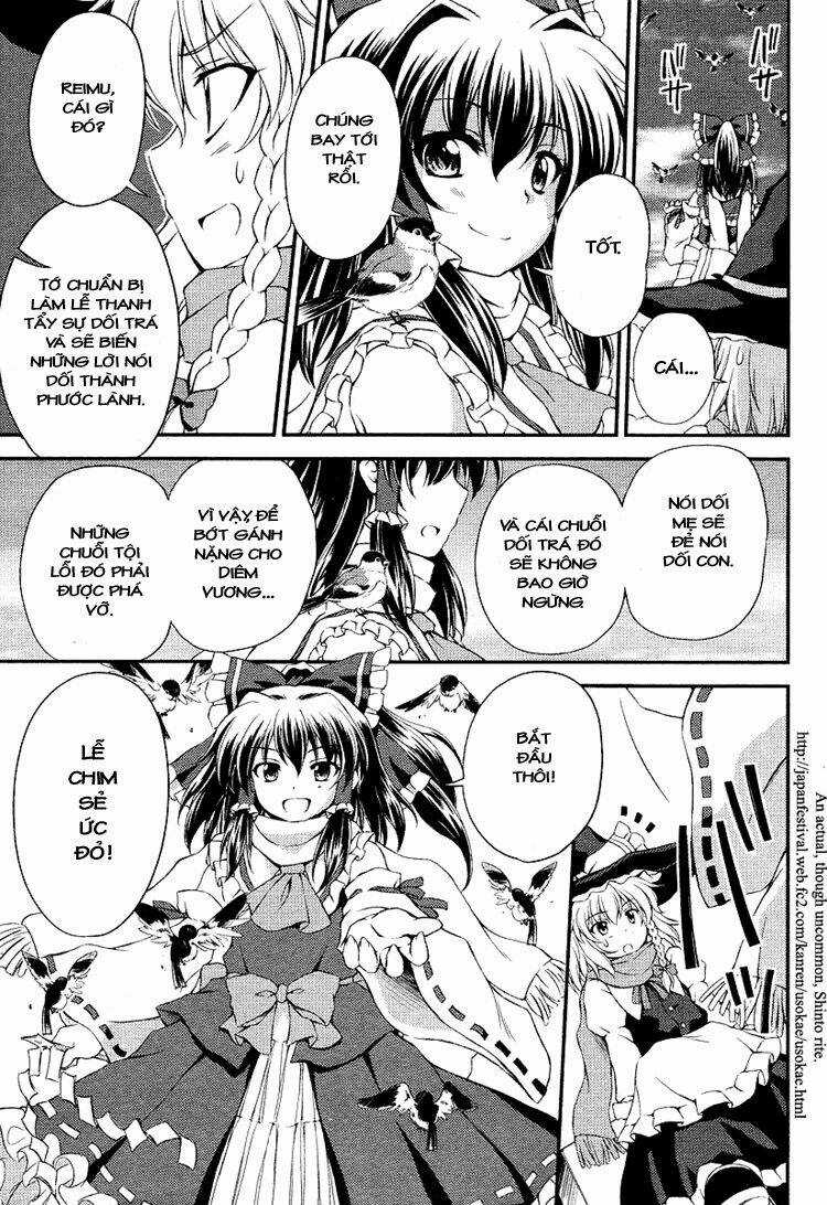 Touhou - Sangetsusei: Strange And Bright Nature Deity Chapter 6 trang 7