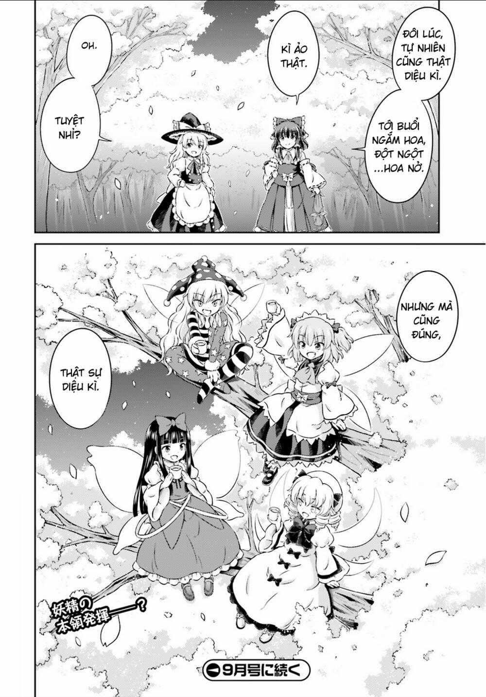 Touhou Sangetsusei ~ Visionary Fairies In Shrine Chapter 6 trang 31